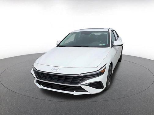 Serenity White 2025 Hyundai ELANTRA SEL