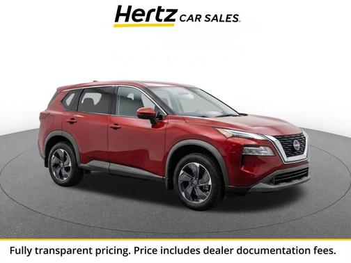 Scarlet Ember Tintcoat 2025 Nissan Rogue SV
