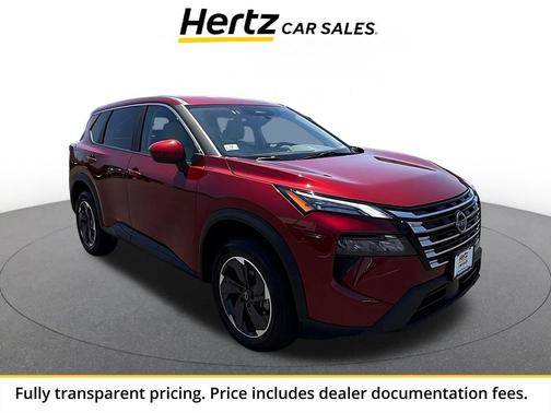 Scarlet Ember Tintcoat 2025 Nissan Rogue SV