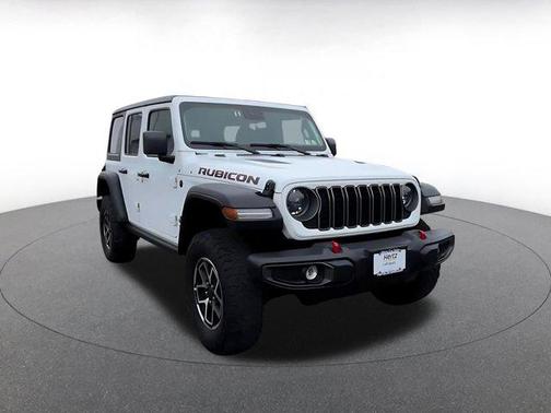 Bright White Clearcoat 2025 Jeep Wrangler Rubicon