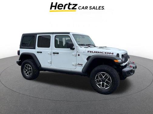 Bright White Clearcoat 2025 Jeep Wrangler Rubicon