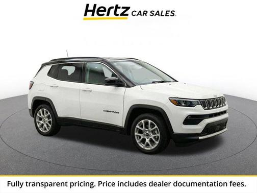 Bright White Clearcoat 2025 Jeep Compass Limited