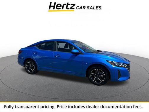 Electric Blue Metallic 2025 Nissan Sentra SV
