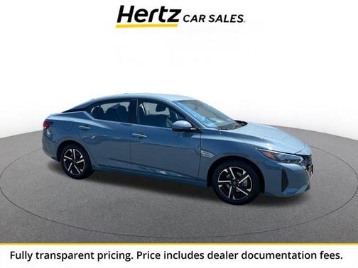 Atlantic Gray Metallic 2024 Nissan Sentra SV