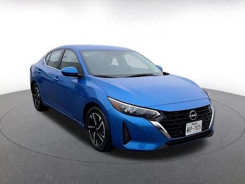 Electric Blue Metallic 2025 Nissan Sentra SV