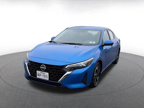 Electric Blue Metallic 2025 Nissan Sentra SV