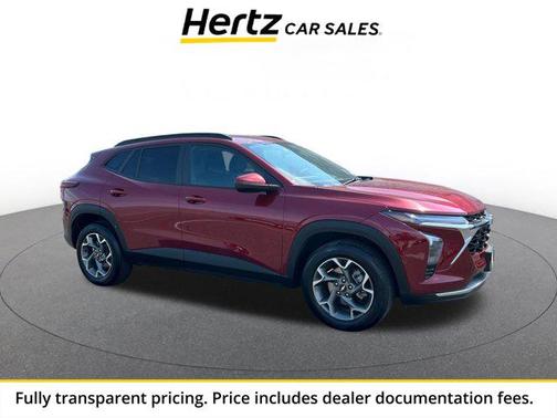 Crimson Metallic 2025 Chevrolet Trax LT