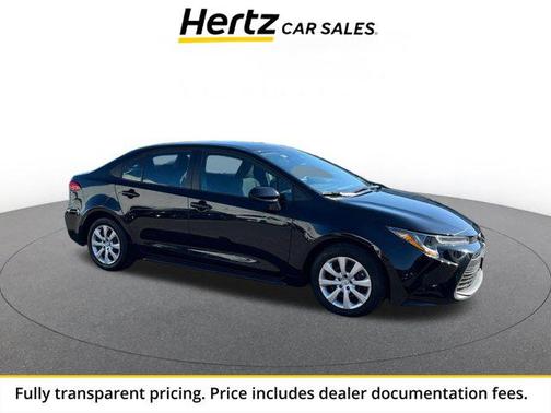 Black 2025 Toyota Corolla LE