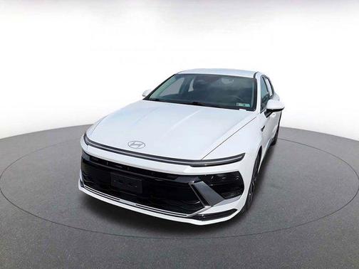 Serenity White 2025 Hyundai SONATA SEL