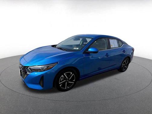 Electric Blue Metallic 2025 Nissan Sentra SV