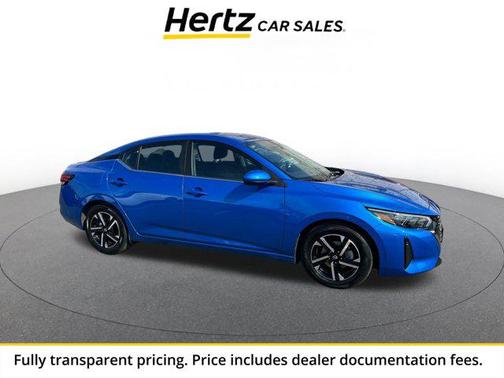 Electric Blue Metallic 2025 Nissan Sentra SV