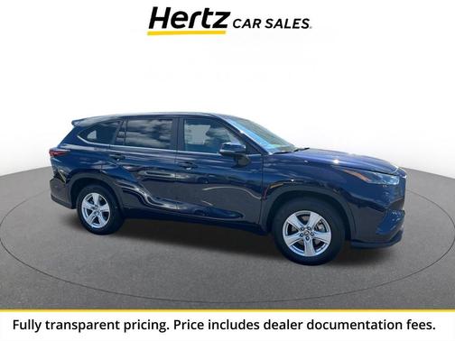 Blueprint 2025 Toyota Highlander LE
