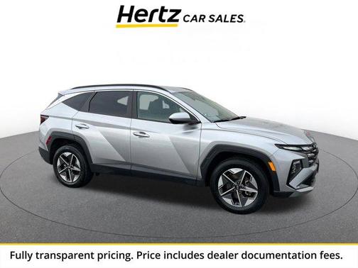 Shimmering Silver 2025 Hyundai TUCSON SEL