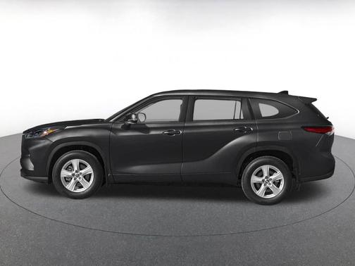 Midnight Black Metallic 2025 Toyota Highlander LE