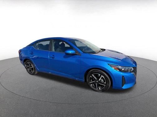 Electric Blue Metallic 2025 Nissan Sentra SV