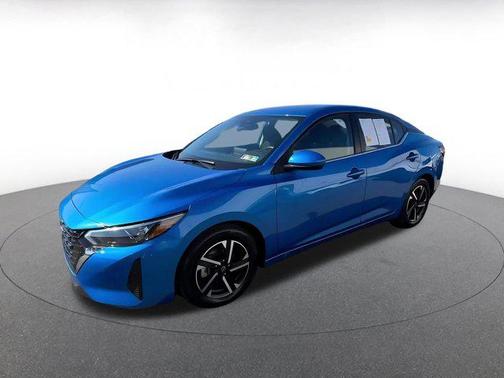Electric Blue Metallic 2025 Nissan Sentra SV