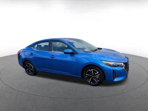 Electric Blue Metallic 2025 Nissan Sentra SV