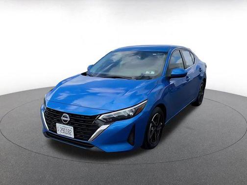 Electric Blue Metallic 2025 Nissan Sentra SV