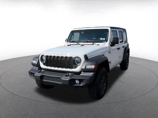 Bright White Clearcoat 2025 Jeep Wrangler Sport S