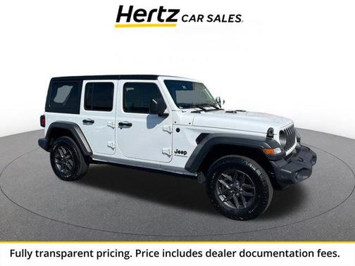 Bright White Clearcoat 2025 Jeep Wrangler Sport S
