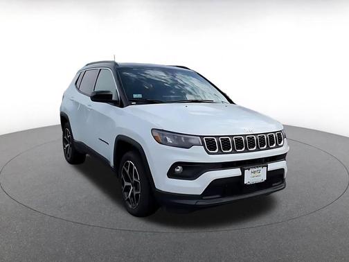 Bright White Clearcoat 2025 Jeep Compass Limited