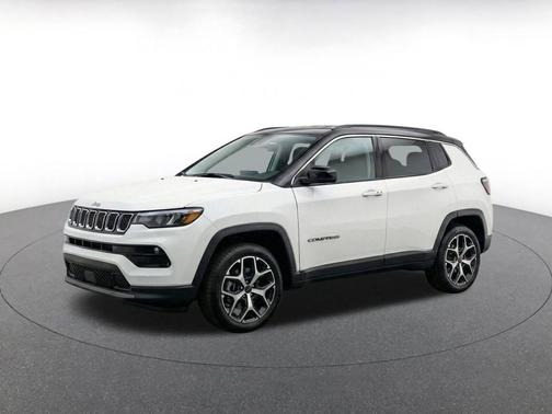 Bright White Clearcoat 2025 Jeep Compass Limited