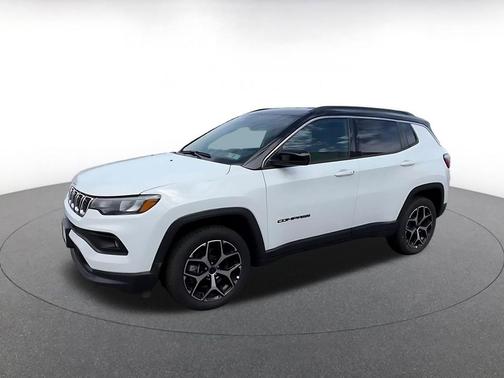 Bright White Clearcoat 2025 Jeep Compass Limited