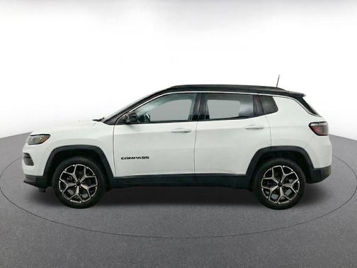 Bright White Clearcoat 2025 Jeep Compass Limited