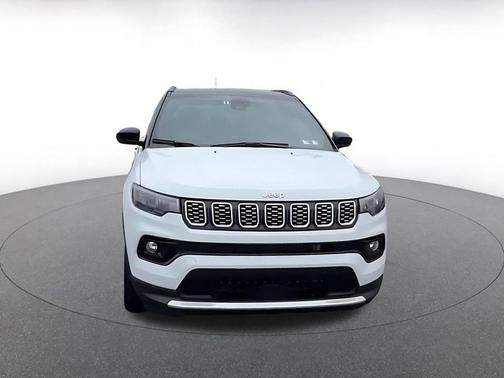 Bright White Clearcoat 2025 Jeep Compass Limited