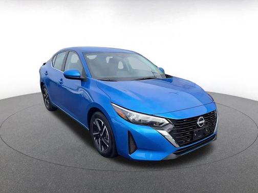Electric Blue Metallic 2025 Nissan Sentra SV