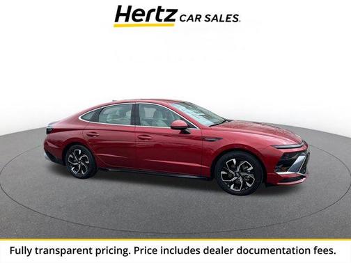 Ultimate red 2025 Hyundai SONATA SEL