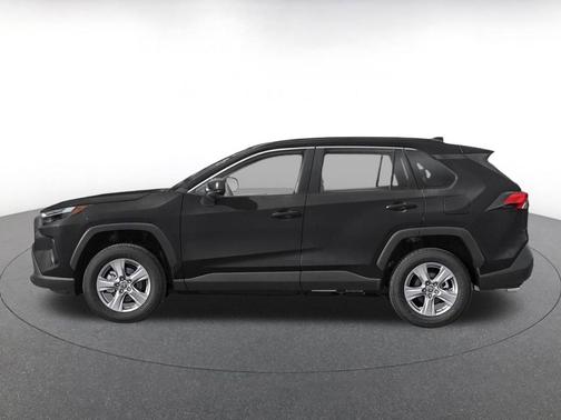 Midnight Black Metallic 2025 Toyota RAV4 Hybrid LE