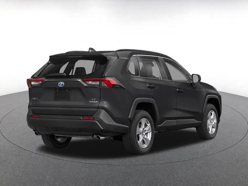 Midnight Black Metallic 2025 Toyota RAV4 Hybrid LE