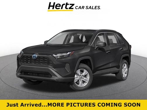 Midnight Black Metallic 2025 Toyota RAV4 Hybrid LE
