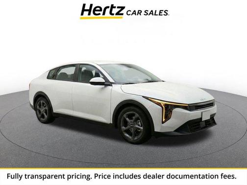 Snow White Pearl 2025 Kia K4 LXS
