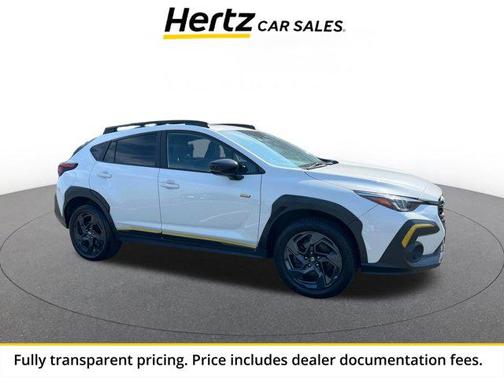 Crystal White Pearl 2024 Subaru Crosstrek Sport