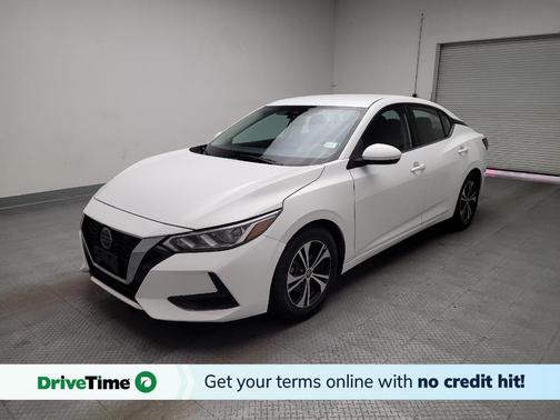 White 2022 Nissan Sentra SV