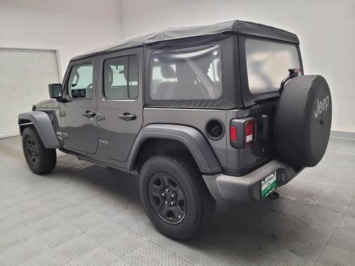 Granite Crystal Metallic Clearcoat 2018 Jeep Wrangler Unlimited Sport