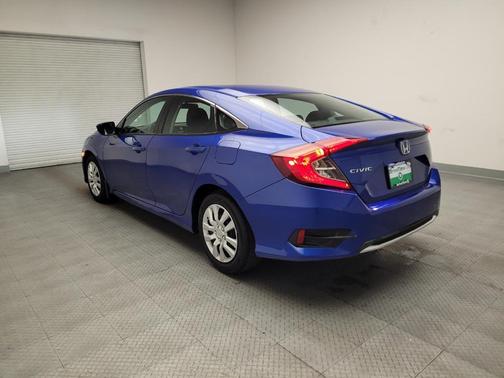 Blue 2019 Honda Civic LX