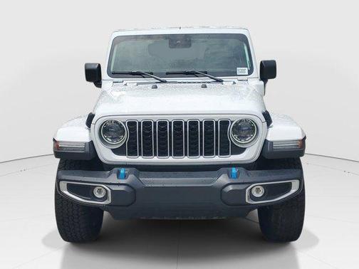 Bright White Clearcoat 2024 Jeep Wrangler 4xe Sahara