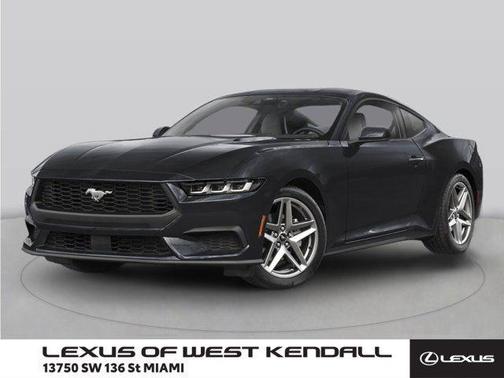 Grabber Blue 2025 Ford Mustang EcoBoost Premium