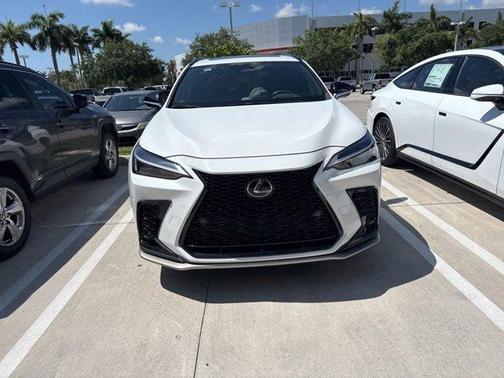 Ultra White 2024 Lexus NX 350 F SPORT Handling