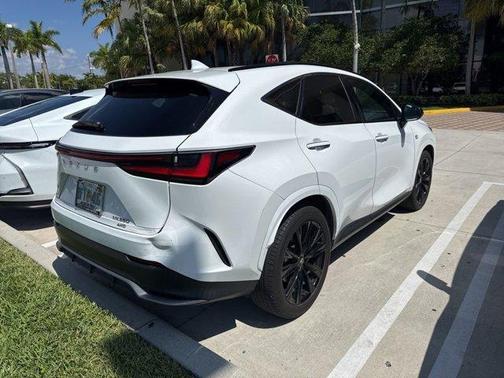 Ultra White 2024 Lexus NX 350 F SPORT Handling