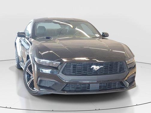 Shadow Black 2025 Ford Mustang EcoBoost Premium