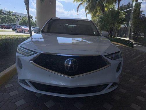 Platinum White Pearl 2024 Acura MDX Technology