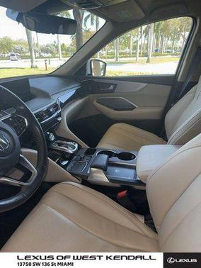 Platinum White Pearl 2024 Acura MDX Technology