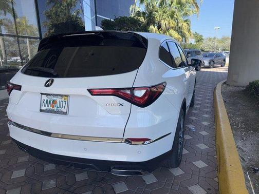 Platinum White Pearl 2024 Acura MDX Technology