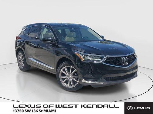 Majestic Black Pearl 2023 Acura RDX Technology Package