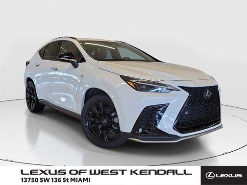 Ultra White 2023 Lexus NX 350 F SPORT Handling