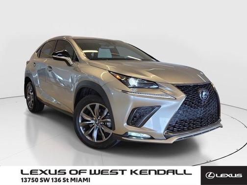 Atomic Silver 2021 Lexus NX 300 F Sport